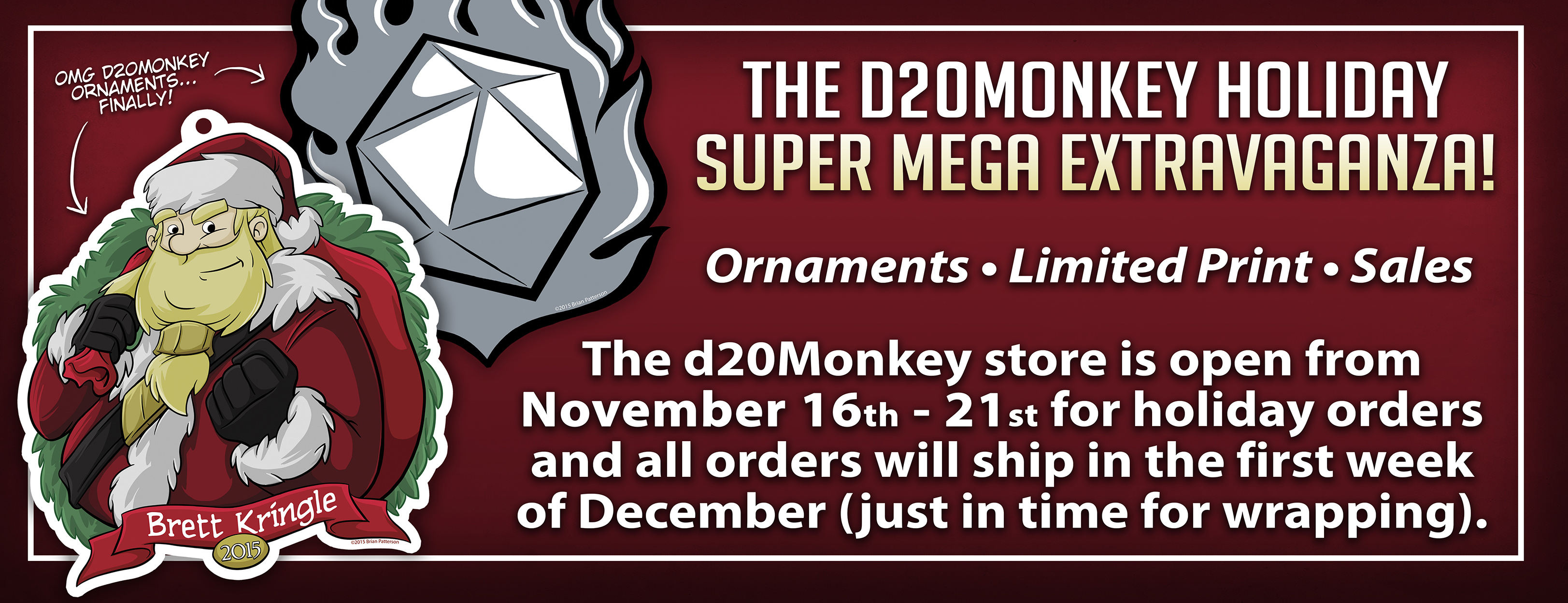 ORNAMENTS SHOP BANNER